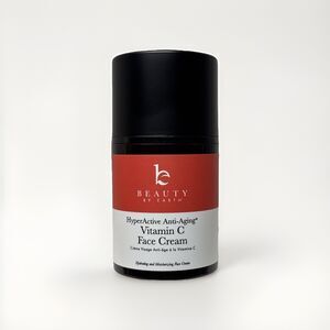 Beauty by Earth Vitamin C Face Cream Hyperactive Anti Aging Hydrate 1.58 Fl Oz